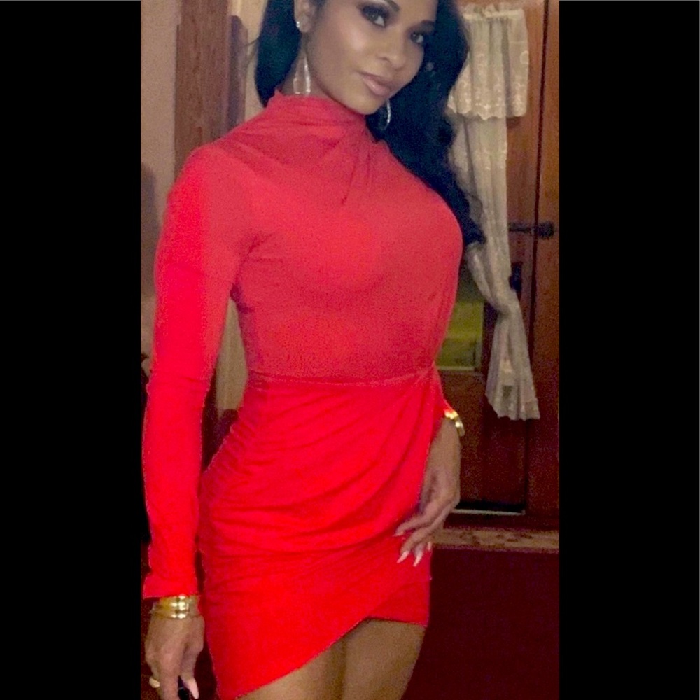 Red mini dress ❤️